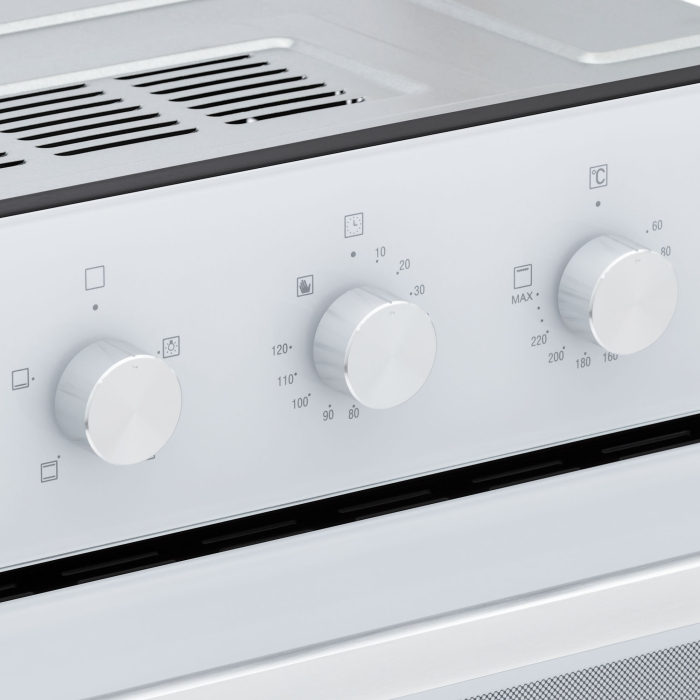 Духовые шкафы, Электрический духовой шкаф (независимый) KRONA ESSENZA 60 WH G2 