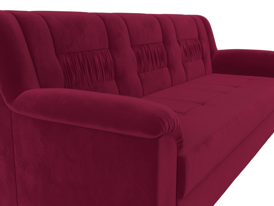 Дизайнерские диваны для гостиной, Прямой диван Карелия, Микровельвет