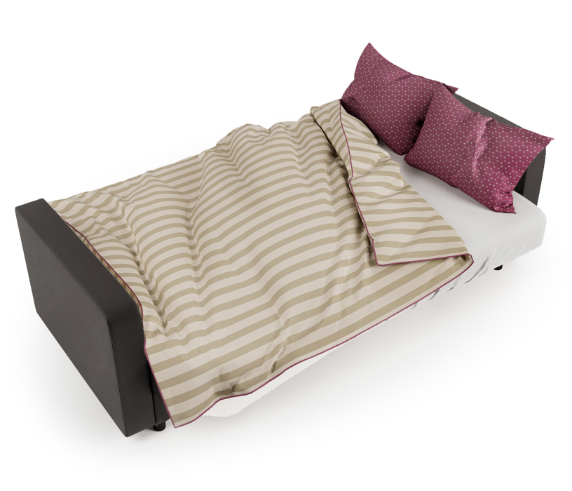 Диваны книжки, Диван-кровать Мелодия 120, рогожка