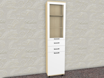 Модульная система Грейс Шкаф ШК-5046  Ясень Асахи