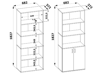 Стеллаж ШУ-21