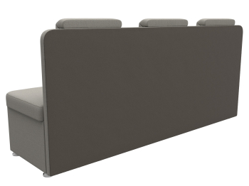 Диван кухонный прямой  Маккон 3-х местный, рогожка Амур