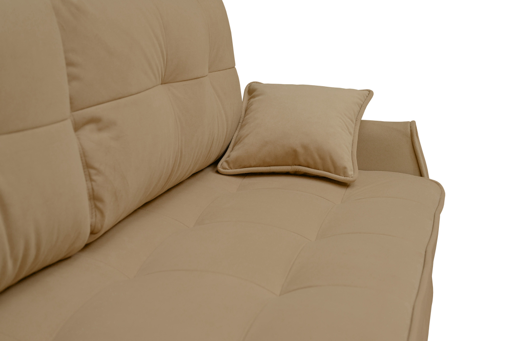 Диваны прямые, Диван-кровать Каймак с узкими подлокотниками,еврокнижка,велюр