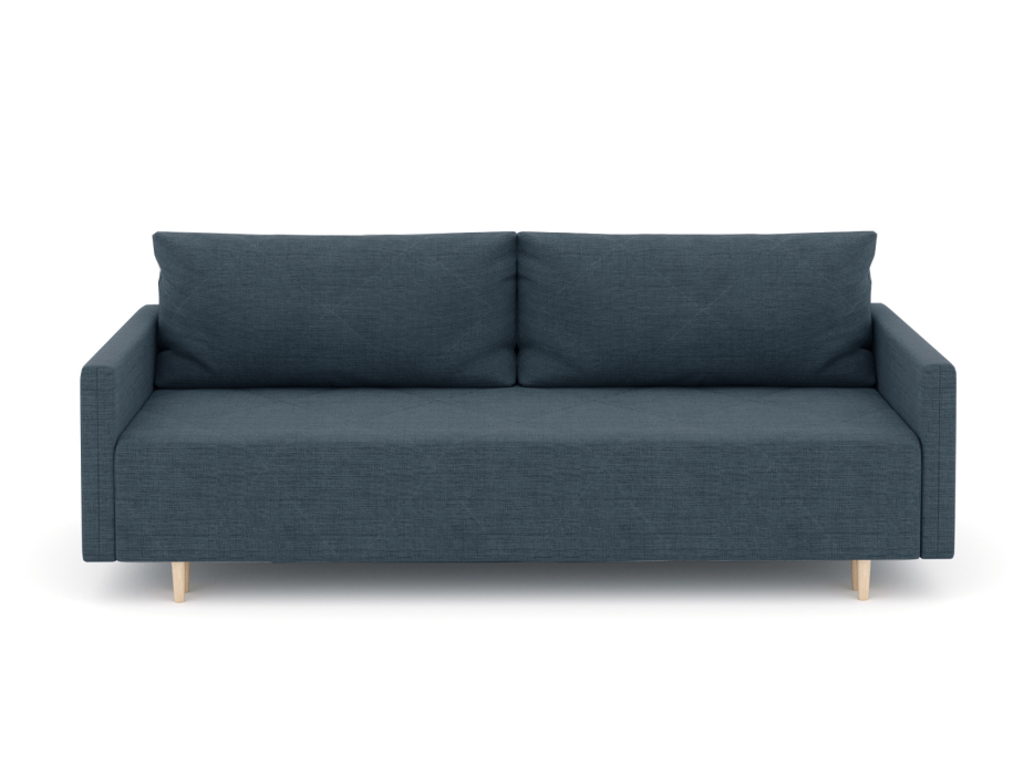 Диваны еврокнижки, Диван-кровать Милли с подлокотниками, рогожка Люкс