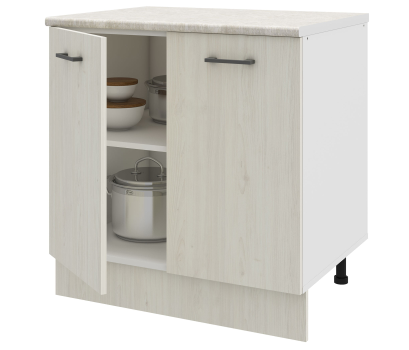 Напольные, Шкаф напольный  со столешницей 80 см Иола