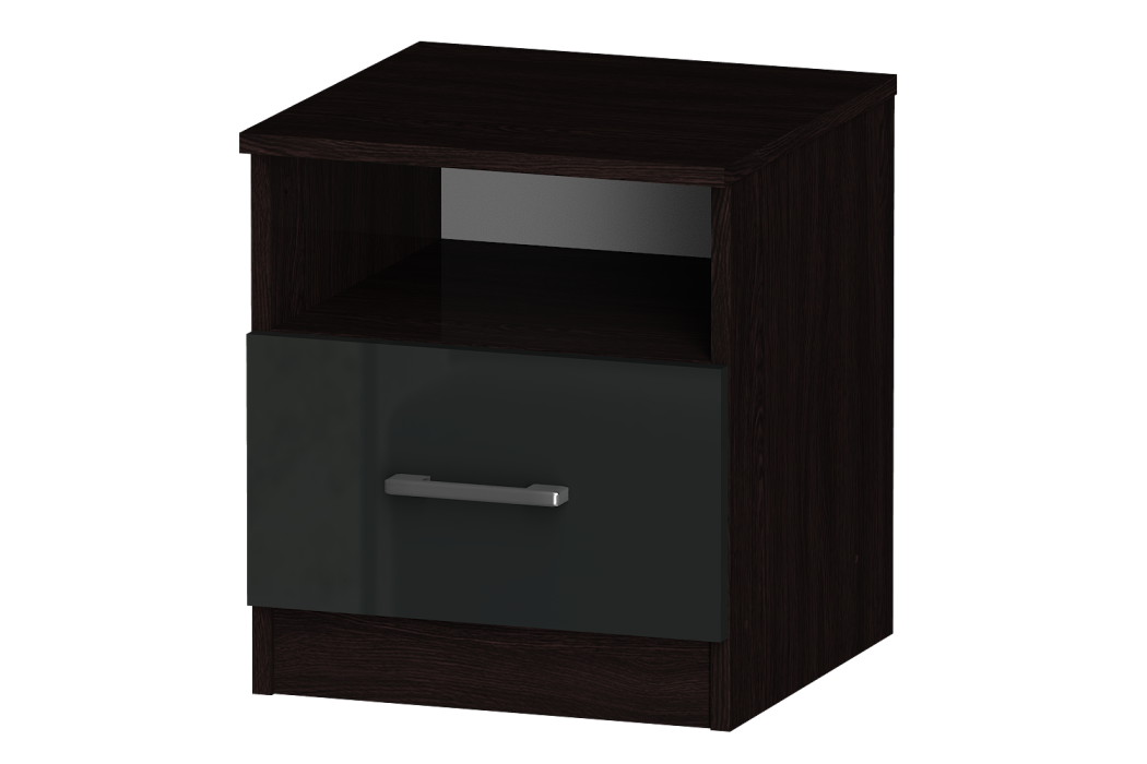 Прикроватные тумбы, Тумба прикроватная Лайф Венге