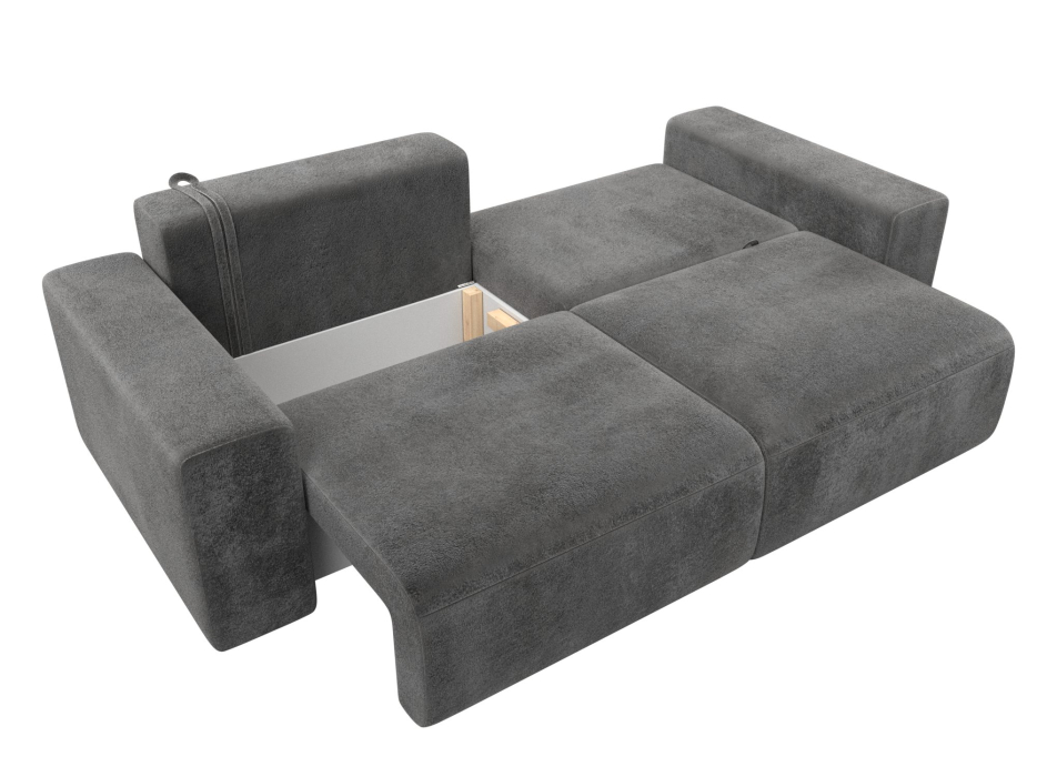 Диваны еврокнижки, Диван прямой Лига-036 НПБ Классик, велюр TOWER