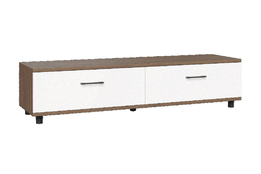 ТВ-тумбы, Модульная система Грейс Тумба ТБ-5072  Гикори Джексон Темный