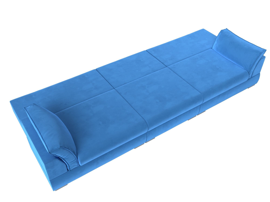 Диваны прямые кухонные, Прямой диван Пекин Long, велюр