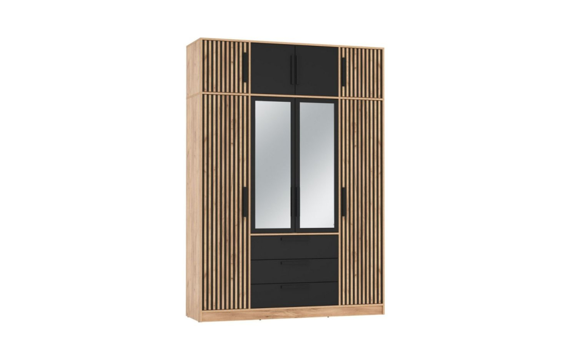 Шкафы распашные, Шкаф для одежды Вегас 83.07 + антресоль 83.10