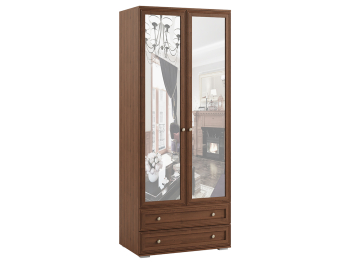 Шкаф 2-х ств с зеркалом РШ-24 Спальня Ричард