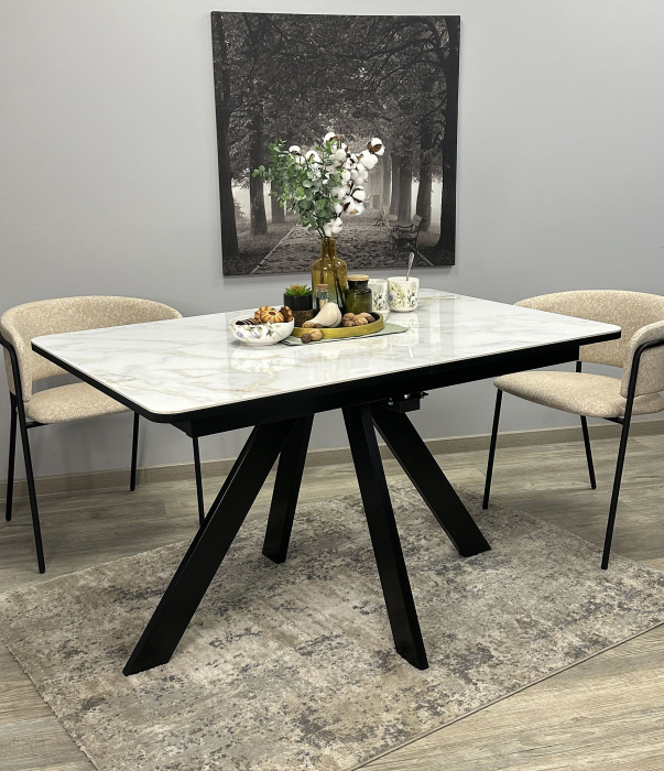 Обеденные столы, Стол Kenner DL1300 раздвижной, керамика