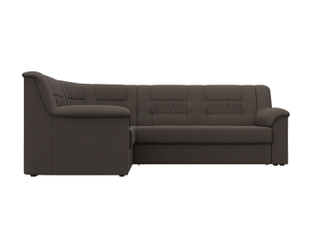 Диван угловой Карелия левый угол, рогожка Амур