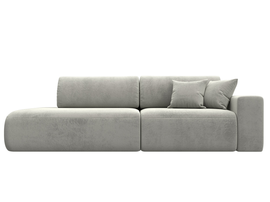 Диваны еврокнижки, Диван прямой Лига-036 НПБ Модерн подлокотник справа, велюр TOWER