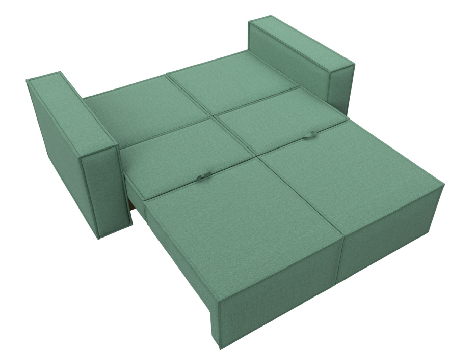 Диваны кровати со спальным местом, Диван прямой Куба мини, рогожка Амур