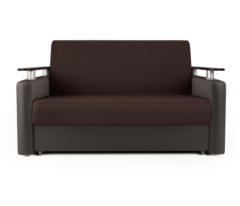 Диваны, Диван-кровать Шарм 140, рогожка/экокожа