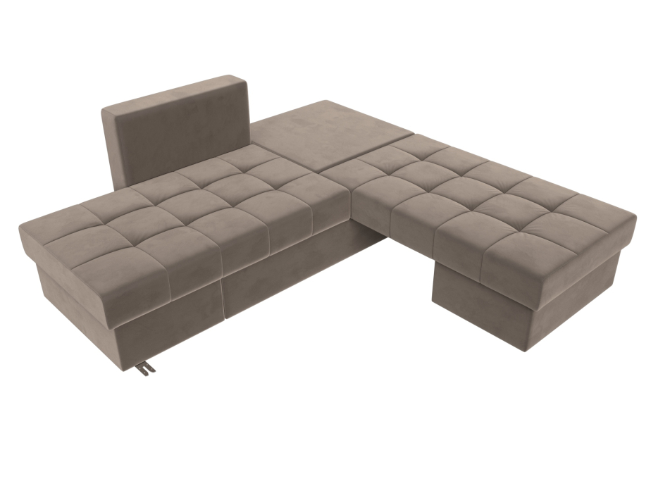 Диваны еврокнижки, Диван трансформер Сплит, велюр