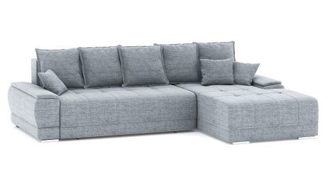 Диван-кровать угловой Нордвикс ПБ, рогожка