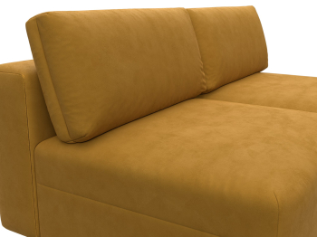 Диван прямой модульный Лига-060 НПБ, велюр BRUT