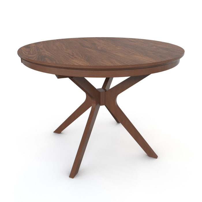 Обеденные столы, Стол VERONA 1100 CV с круглой столешницей из шпона