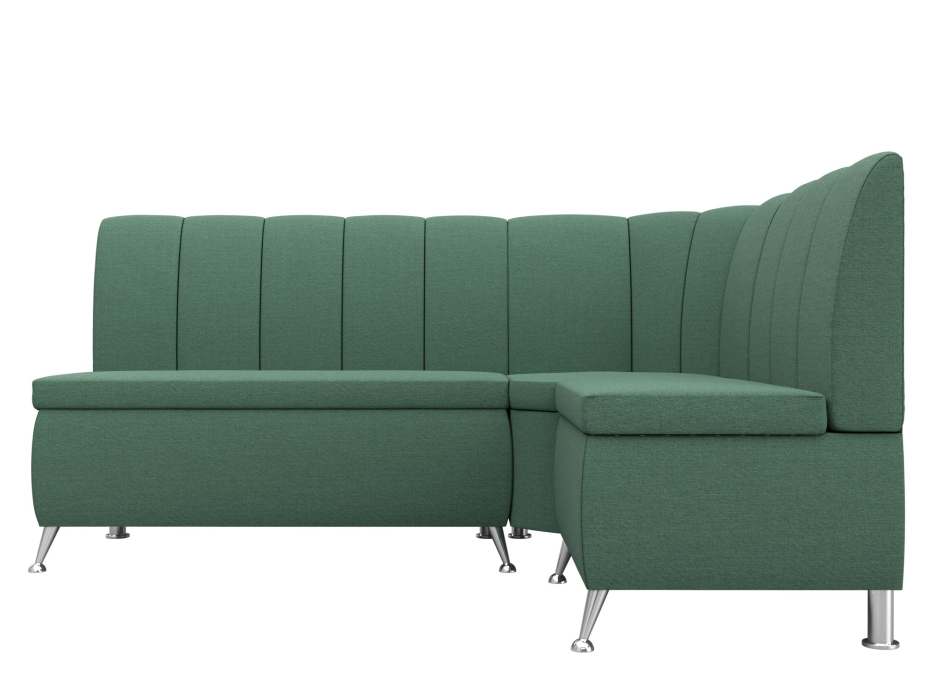 Диваны угловые кухонные, Диван кухонный угловой Кантри правый угол, рогожка Амур