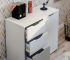 Комод Mika / Мика СБ-3282 Белый/Белый,Серый