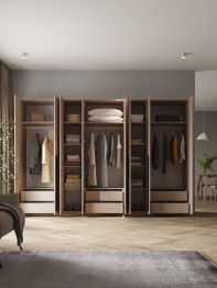 Шкаф распашной 8-ми дверный София 2200х3200х520 мм