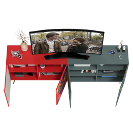 Комоды с рисунками на фасадах Либера и Кармин