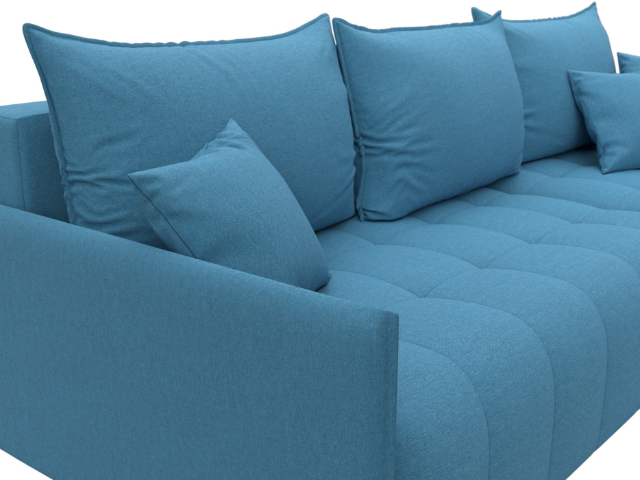 Диваны угловые в гостиную, Диван угловой Лига-054 НПБ угол универсальный, рогожка Амур