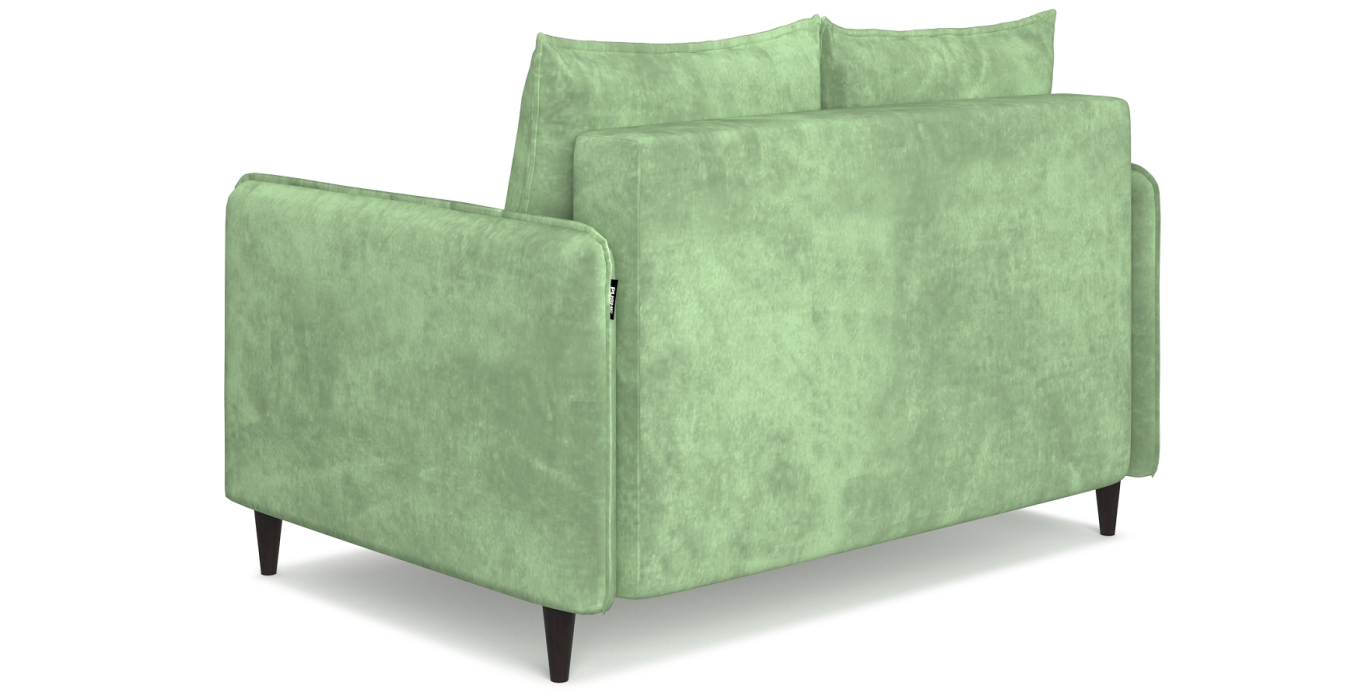 Дизайнерские диваны для гостиной, Диван-кровать Фьорд SMART 120, велюр