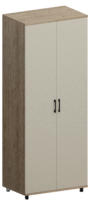 Шкафы двухстворчатые, Модульная система Грейс Шкаф ШК-5002  Гикори Джексон Светлый