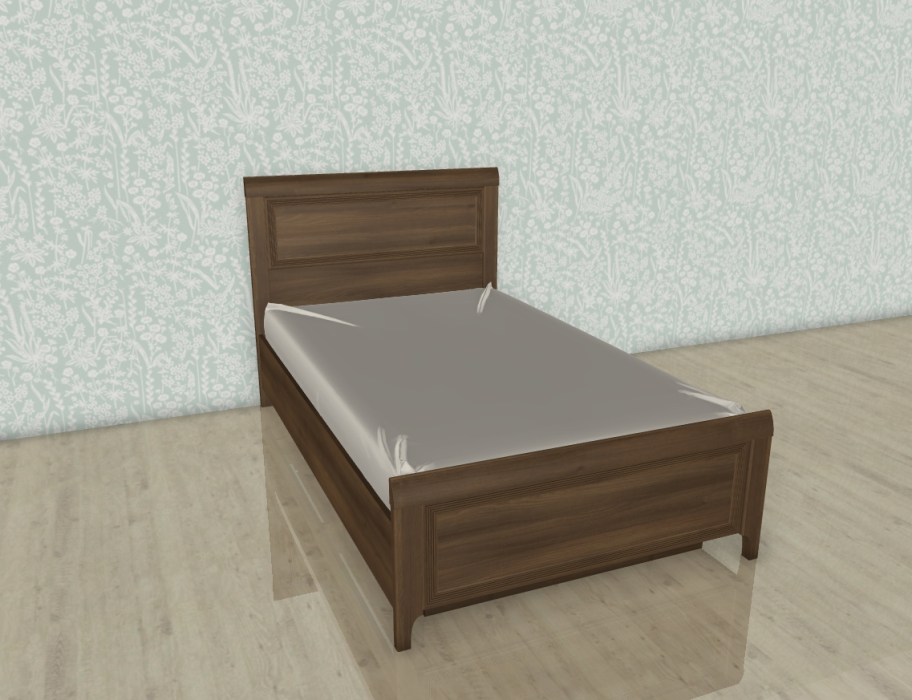 Кровати 120х200, Модульная система Карина Кровать КР-1021