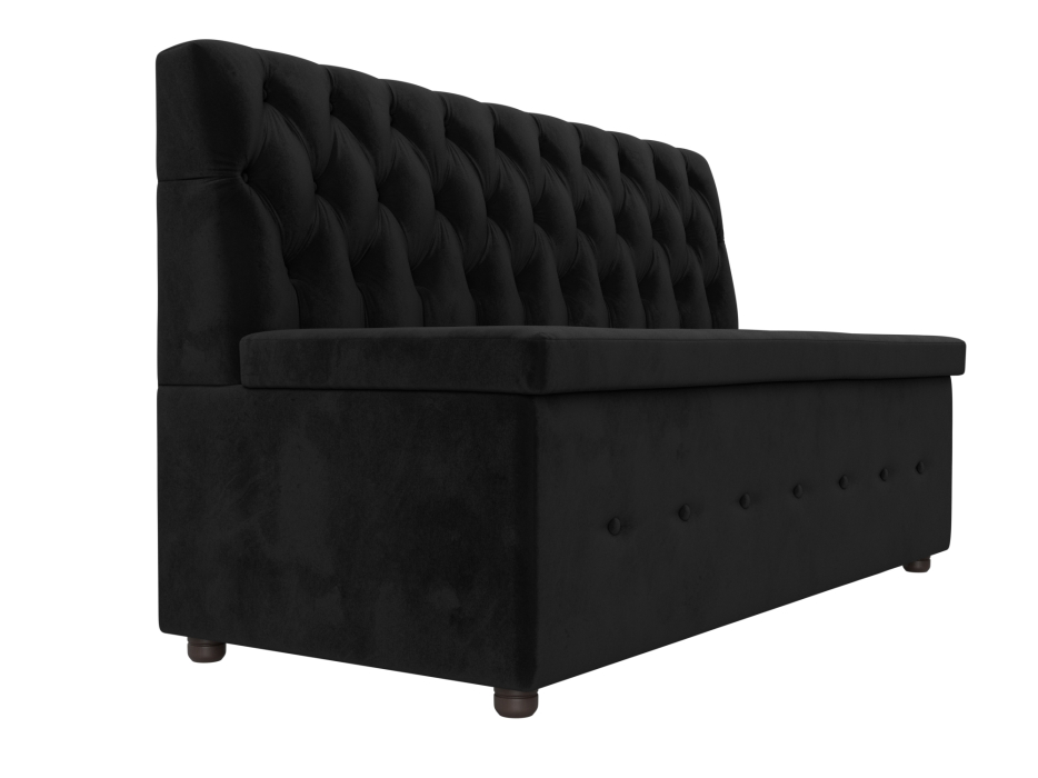 Диваны прямые кухонные, Кухонный прямой диван Вента, велюр