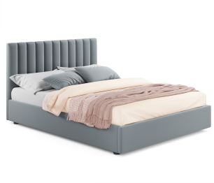 Мягкая кровать Olivia 1600 с ортопедическим основанием