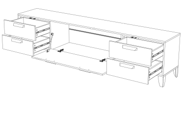 Тумба ТВ Парус-12