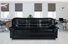 Диваны прямые, Диван Честер (Карелия) 3-х местный, экокожа