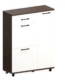 Модульная система Грейс Тумба ТБ-5002  Гикори Джексон Темный