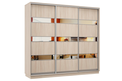 Шкаф-купе Премьер 44 (16;16;16) трёхдверный