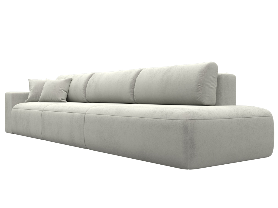 Диваны еврокнижки, Диван прямой Лига-036 НПБ Модерн Лонг подлокотник слева, велюр TOWER