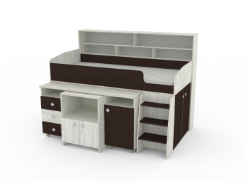 Кровать чердак Малыш 5, Винтерберг