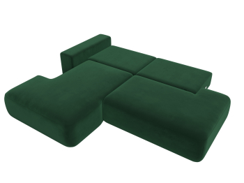 Диван угловой Лига-036 Модерн левый угол, велюр