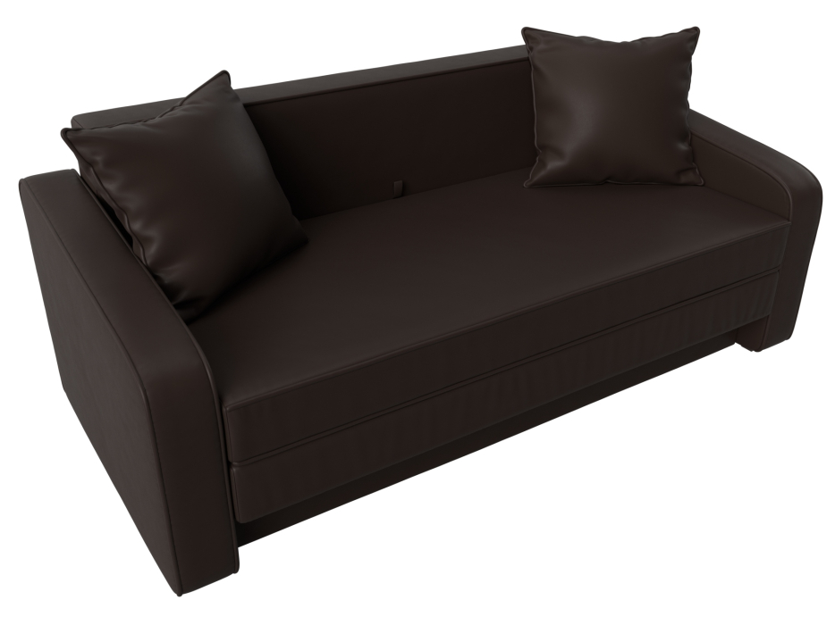 Дизайнерские диваны для гостиной, Прямой диван Лига-013, экокожа