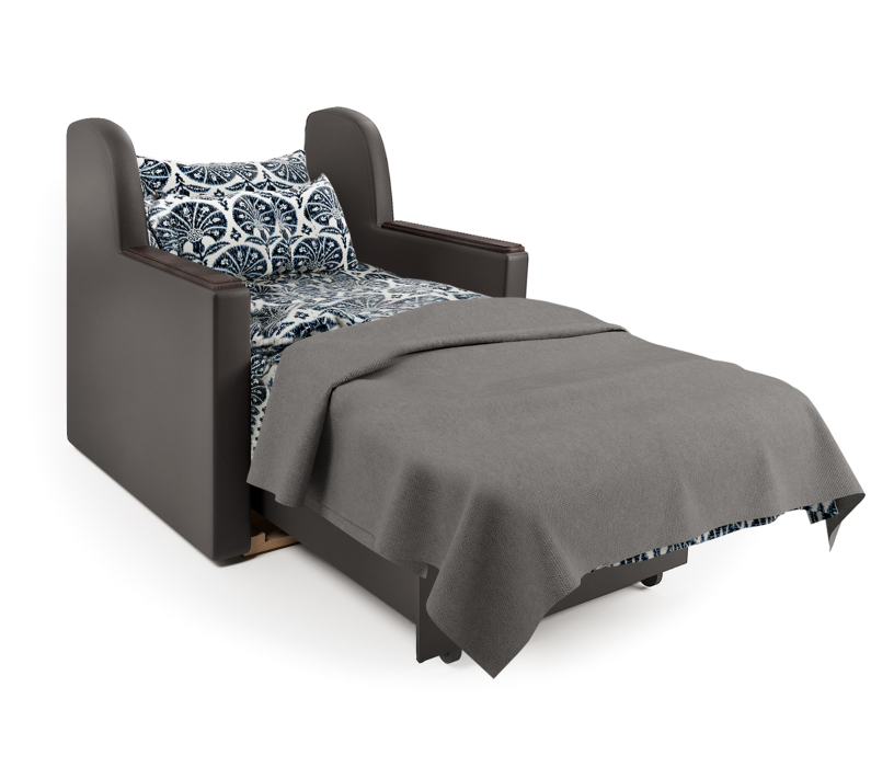 Кресла-кровати, Кресло-кровать Аккорд Д, экокожа/шенилл