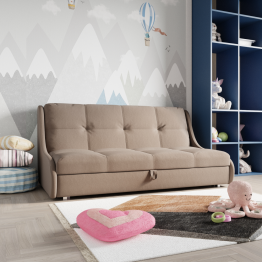 Прямой диван Куба на 1200 ППУ, велюр