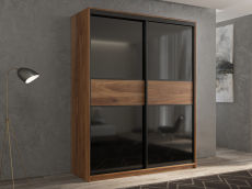 Шкафы-купе 2-х дверные, Шкаф-купе 2х дверный Кааппи 12 160х45