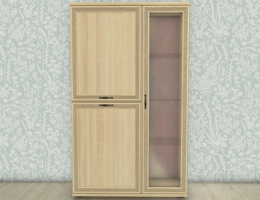 Шкафы двухстворчатые, Модульная система Карина Шкаф ШК-1082