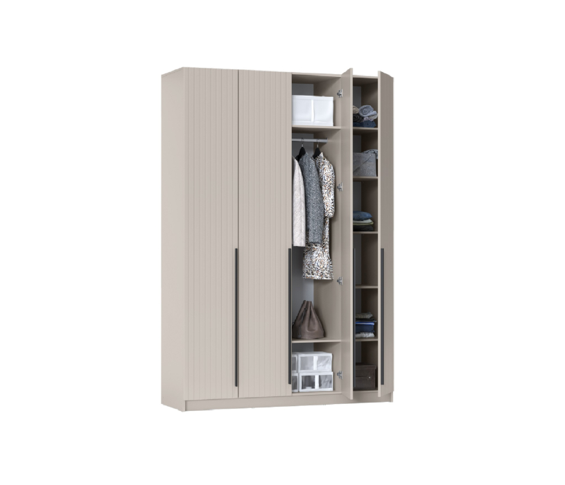 Для одежды, Шкаф для одежды 67.09 Брандо (4-х дв.) МДФ