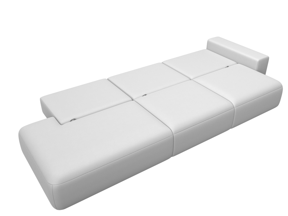 Диваны еврокнижки, Диван прямой Лига-036 НПБ Модерн Лонг подлокотник справа, экокожа GRIFON