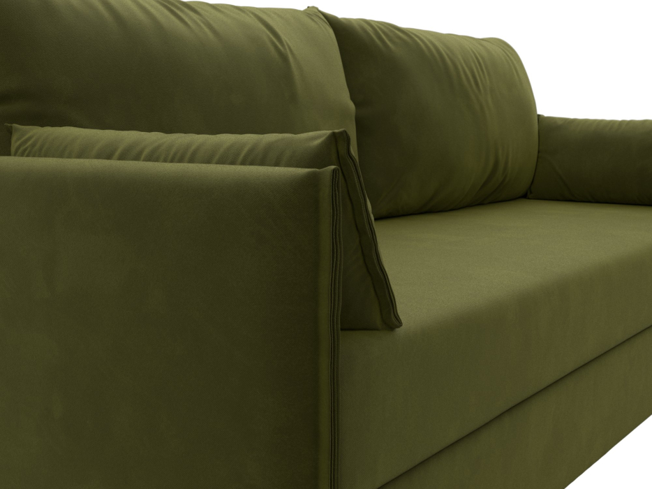 Диваны выкатные, Прямой диван Сайгон, микровельвет