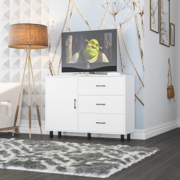 Комод-тумба три ящика и дверка РВК 122-1204